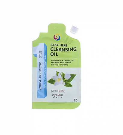 фото eyenlip масло гидрофильное  easy herb cleansing oil уход