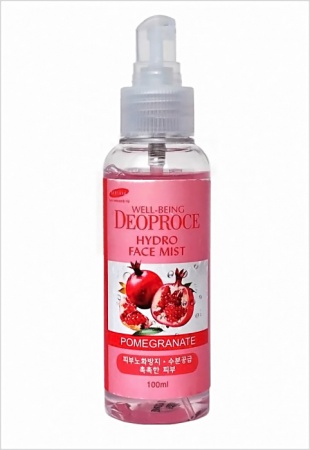 DEOPROCE Увлажняющий мист для лица Гранат - Well-Being Hydro Face Mist Pomegranate, 100мл