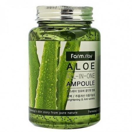 FARMSTAY Ампульная сыворотка с алоэ - Aloe All-In-One Ampoule 