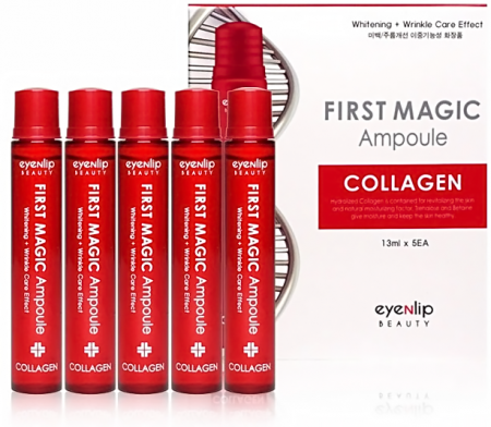 фотоEYENLIP Ампулы для лица с коллагеном - First Magic Ampoule Collagen 13мл бьюти сизон