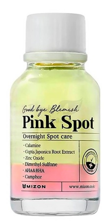 MIZON Сыворотка от несовершенств "Розовый порошок" Good By Blemish out Pink Spot 19ml