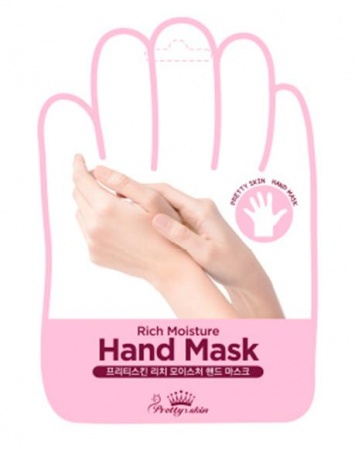Pretty Skin Увлажняющие перчатки для рук Rich Moisture Hand Mask 16 ml