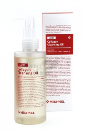 MEDI-PEEL Гидрофильное масло с пробиотиками и коллагеном Lacto Collagen Cleansing Oil 