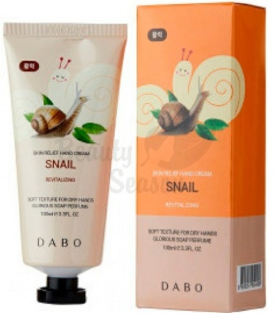 Dabo Увлажняющий крем для рук с муцином Улитки - Hand Cream Snail 100 ml
