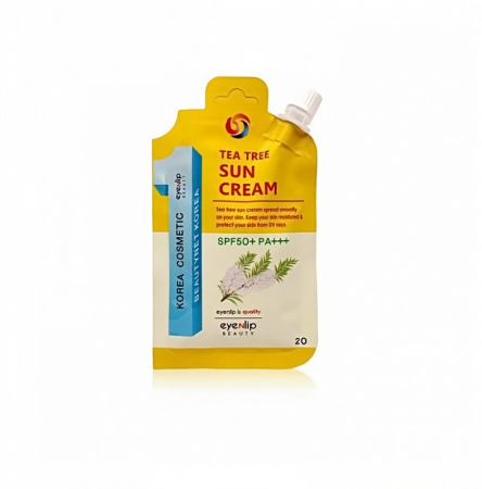 EYENLIP Крем для лица солнцезащитный SPF50+ PA+++  - Tea Tree Sun Cream  20g