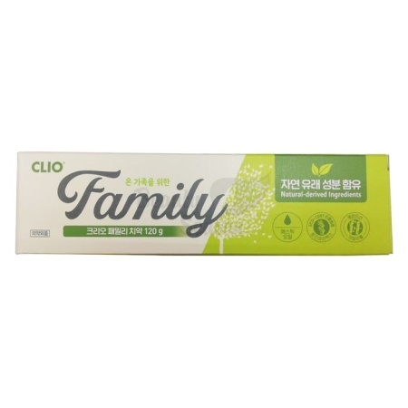 КЛИ Зубная паста Clio Family Toothpaste 120г