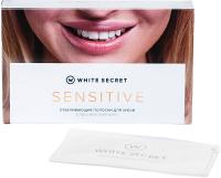 White Secret Отбеливающие полоски для зубов SENSITIVE