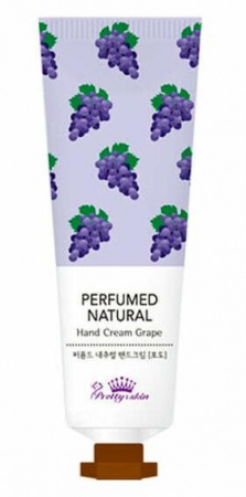 Pretty Skin Парфюмированный крем для рук Виноград Perfumed Natural Hand Cream Grape