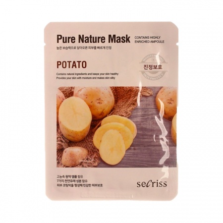 Anskin Secriss Тканевая маска Картофель  Pure Nature Mask Potato
