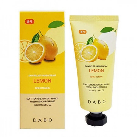 Dabo Осветляющий крем для рук с экстрактом Лимона -  Hand Cream Lemon 100 ml