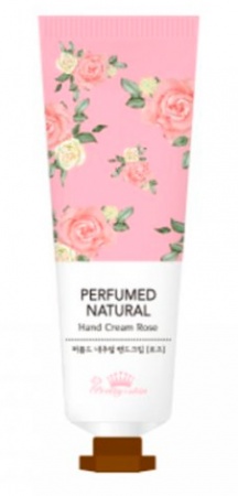Pretty Skin Парфюмированный крем для рук Роза Perfumed Natural Hand Cream Rose