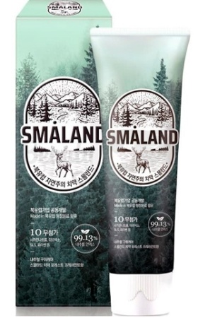 Aekyung Зубная паста Освежающая мята SMALAND Forest Fresh Mint, 100 гр.