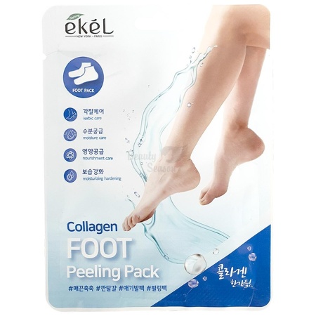 Ekel Collagen Пилинг-носочки с коллагеном Foot Peeling Pack, 40 мл