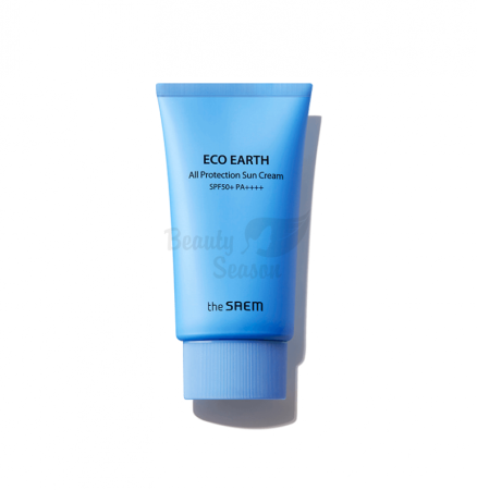 The SAEM Крем Солнцезащитный - Eco Earth All Protection Sun Cream SPF50+ PA++++