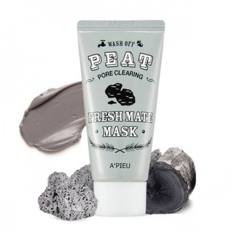 A'PIEU Очищающая маска - Fresh Mate Peat Mask (Pore Clearing), 50 мл