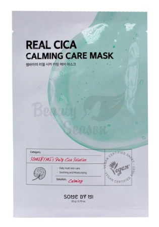 SOME BY MI Тканевая маска для лица с Центеллой Real Cica Calming Care Mask 